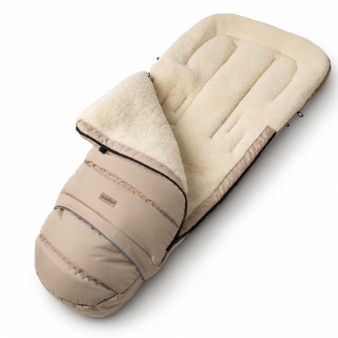 ZAFFIRO Śpiworek iGrow 0-36m wełna | Nordico beige