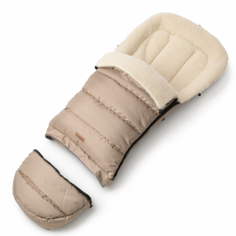 ZAFFIRO Śpiworek iGrow 0-36m wełna | Nordico beige