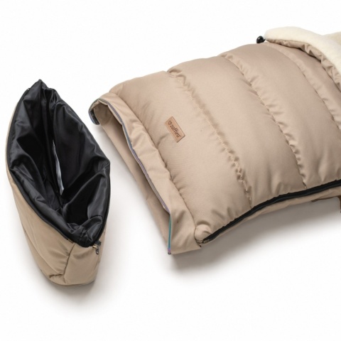 ZAFFIRO Śpiworek iGrow 0-36m wełna | Nordico beige