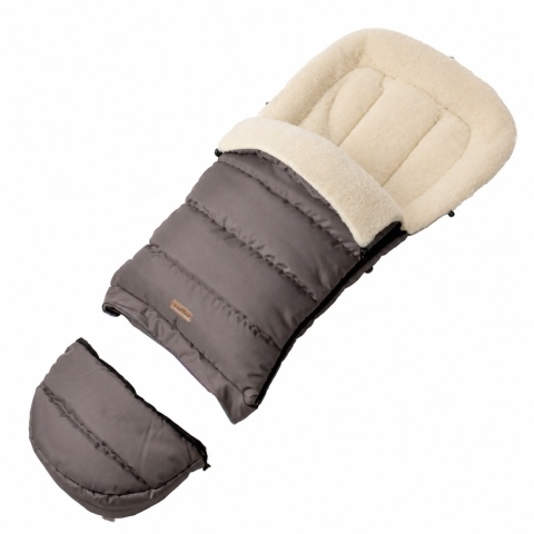 ZAFFIRO Śpiworek iGrow 0-36m wełna | Nordico taupe