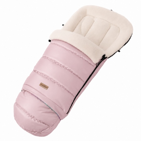 ZAFFIRO Śpiworek iGrow 0-36m wełna premium | Aspen baby pink