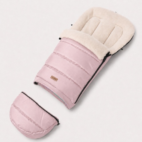 ZAFFIRO Śpiworek iGrow 0-36m wełna premium | Aspen baby pink