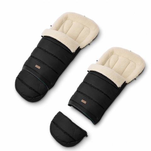 ZAFFIRO Śpiworek iGrow | Nordico wełna basic black