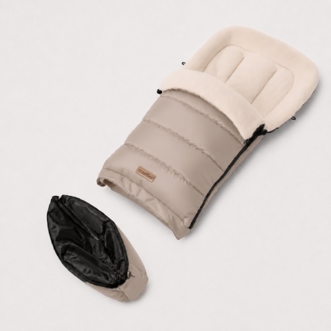 ZAFFIRO iGrow sleeping bag, premium wool | Aspen latte