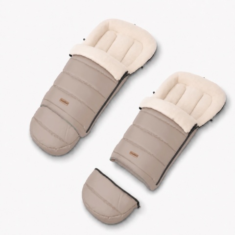 ZAFFIRO iGrow sleeping bag, premium wool | Aspen latte