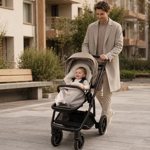 Zaffiro Śpiworek Mini Aspen 0-12m | beige