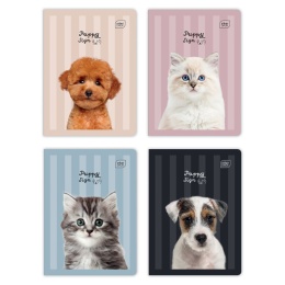Zeszyt 1szt A5/32 kartki kratka | UV Puppy Sign