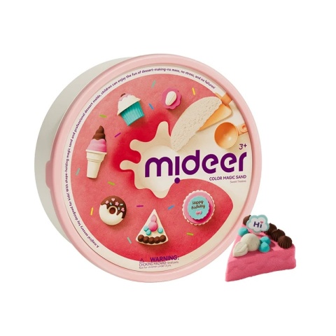 mideer Piasek magiczny z piaskownicą | słodkości