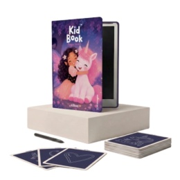 KidBook Tablet Graficzny z kartami pracy do rysowania | Magic Forest