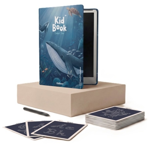 KidBook Tablet Graficzny z kartami pracy do rysowania | UnderSea