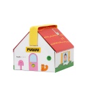 PUQUU Markery Akrylowe - 39 Kolorów | Pudełko Domek z Szufladkami