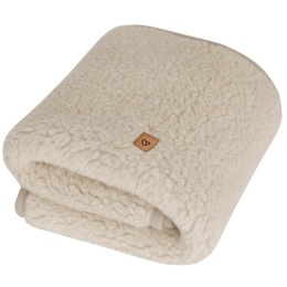 Zaffiro Koc 100% wełna - Baranek 100x150 Beige