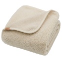 Zaffiro Blanket 100% wool - Lamb 100x150 Beige
