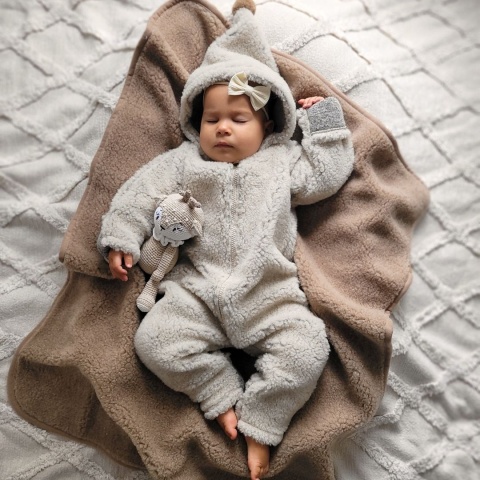 Zaffiro Jumpsuit 100% wool - Beige Sheep