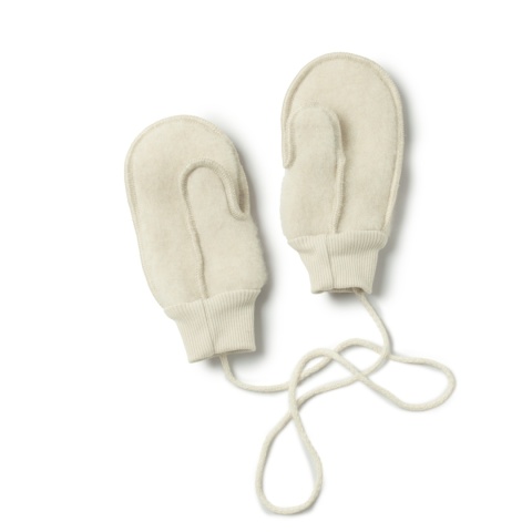 Zaffiro Rękawiczki dziecięce wełniane Sierra 1-3l | beige