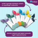b.box Bidon dla dziecka - butelka na wodę ze słomką tritanowa 600ml Indigo Rose