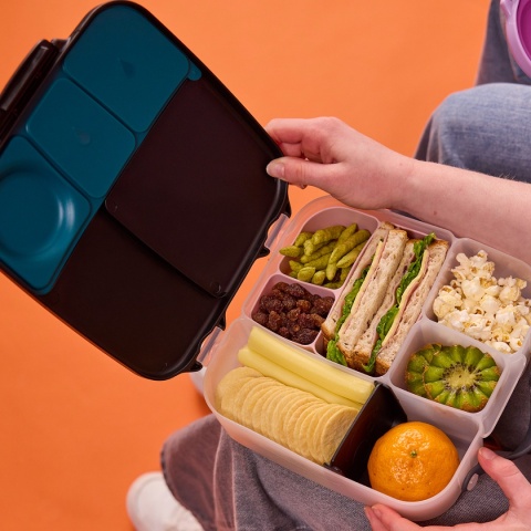 b.box Silikonowy wkład do lunchboxa z dodatkowymi przegródkami | Berry