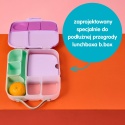 b.box Silikonowy wkład do lunchboxa z przegrodą na sztućce | Berry