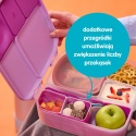 b.box Silikonowy wkład do lunchboxa z przegrodą na sztućce | Forest