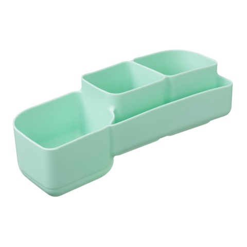 b.box Silikonowy wkład do lunchboxa z przegrodą na sztućce | Forest