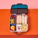 b.box Silikonowy wkład do lunchboxa z przegrodą na sztućce | Ocean