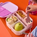 b.box Silikonowy wkład do mini lunchboxa z przegrodą na sztućce | Berry