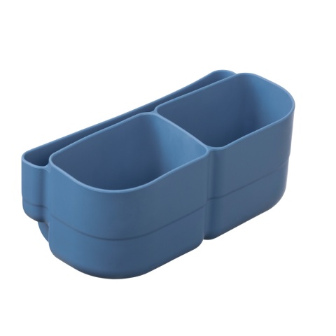 b.box Silikonowy wkład do mini lunchboxa z przegrodą na sztućce | Ocean