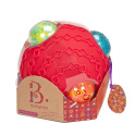 B.toys Kula z piłkami sensorycznymi Sorter – kombinacyjny zestaw sensoryczny - koralowy Ballyhoo
