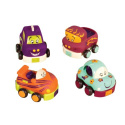 B.toys Zestaw 4 miękkich autek z napędem Wheeee-ls!