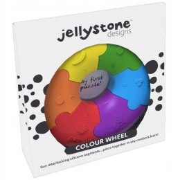 Jellystone Pierwsze puzzle sensoryczne - tęczowe