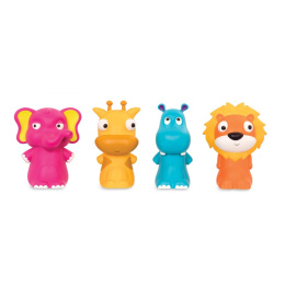 B.toys Pinky Pals – pacynki na palce - załoga z zoo