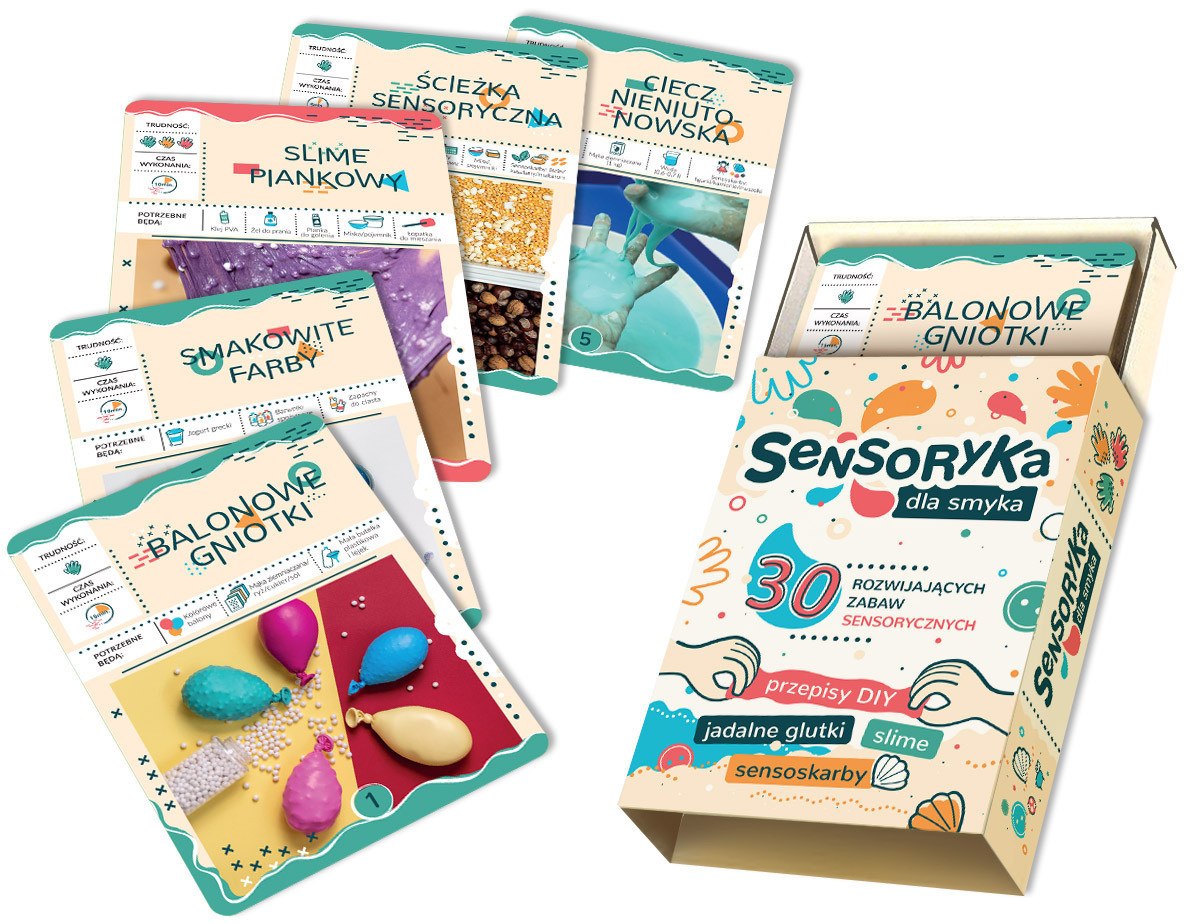 sensoryka dla smyka zabawy sensoryczne